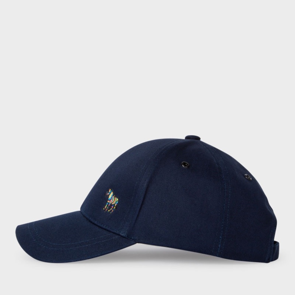 Paul Smith Cotton Zebra Logo Baseball Cap